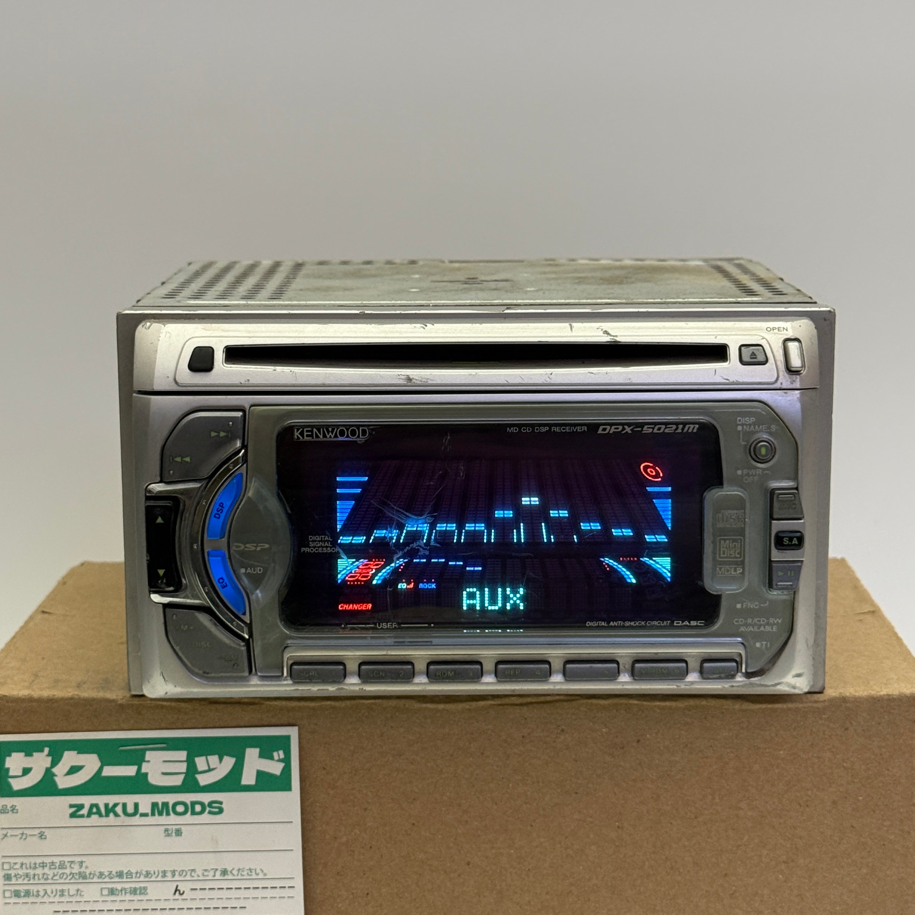 Kenwood DPX-5021M (3) car radio – Zaku Mods