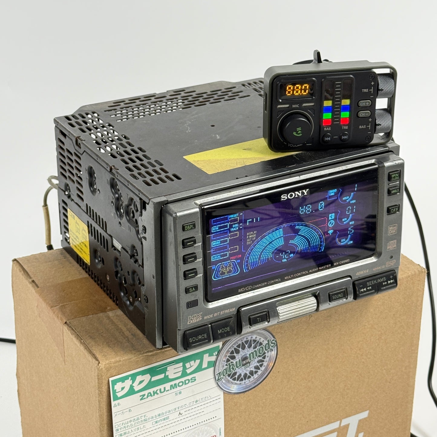 Sony WX-C66MD double din car radio