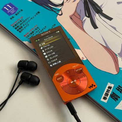 Sony Walkman NW-S644 MP3 player (orange)