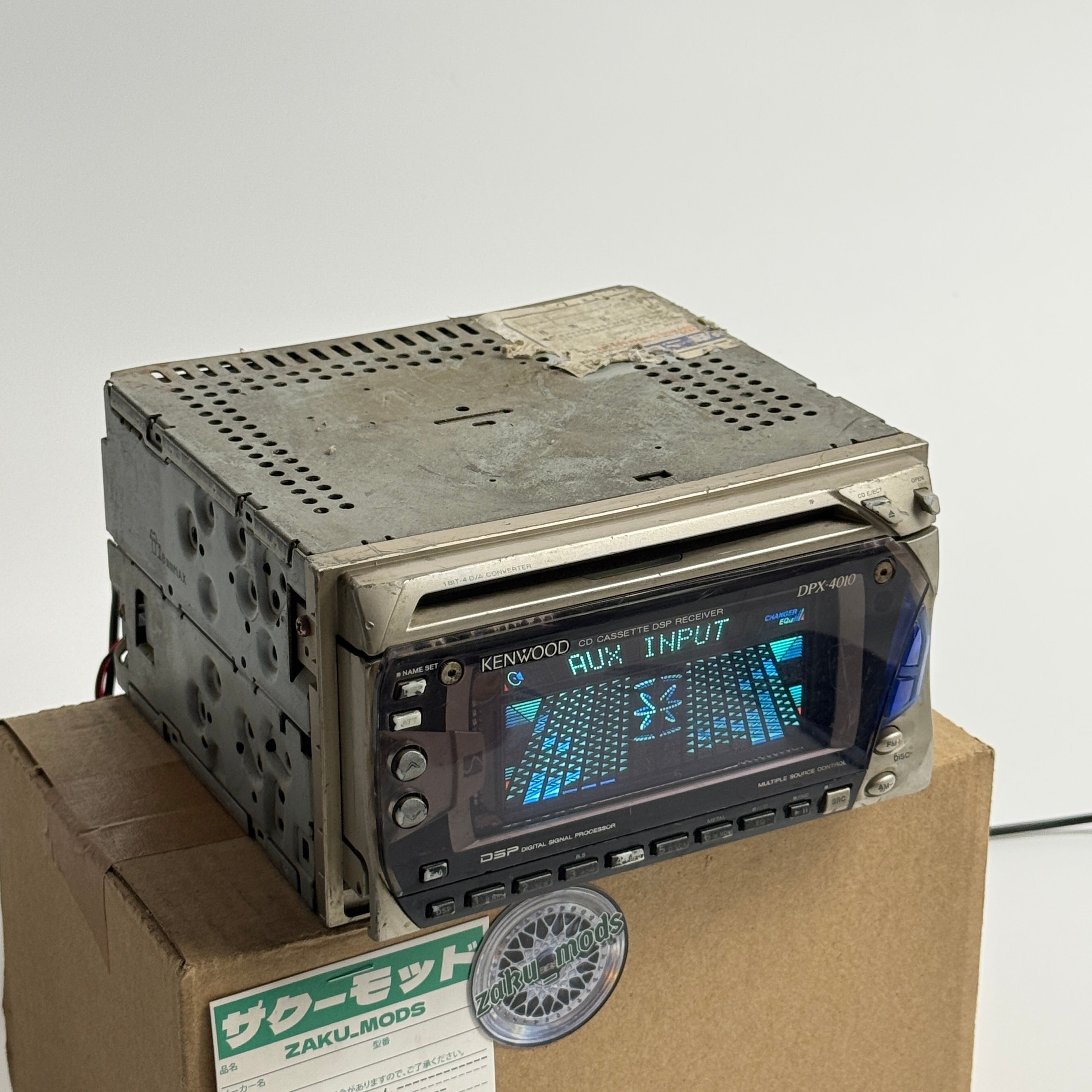 Kenwood DPX-4010 car radio – Zaku Mods