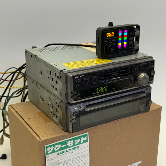 Sony XR-C3000 double din car radio (issue)
