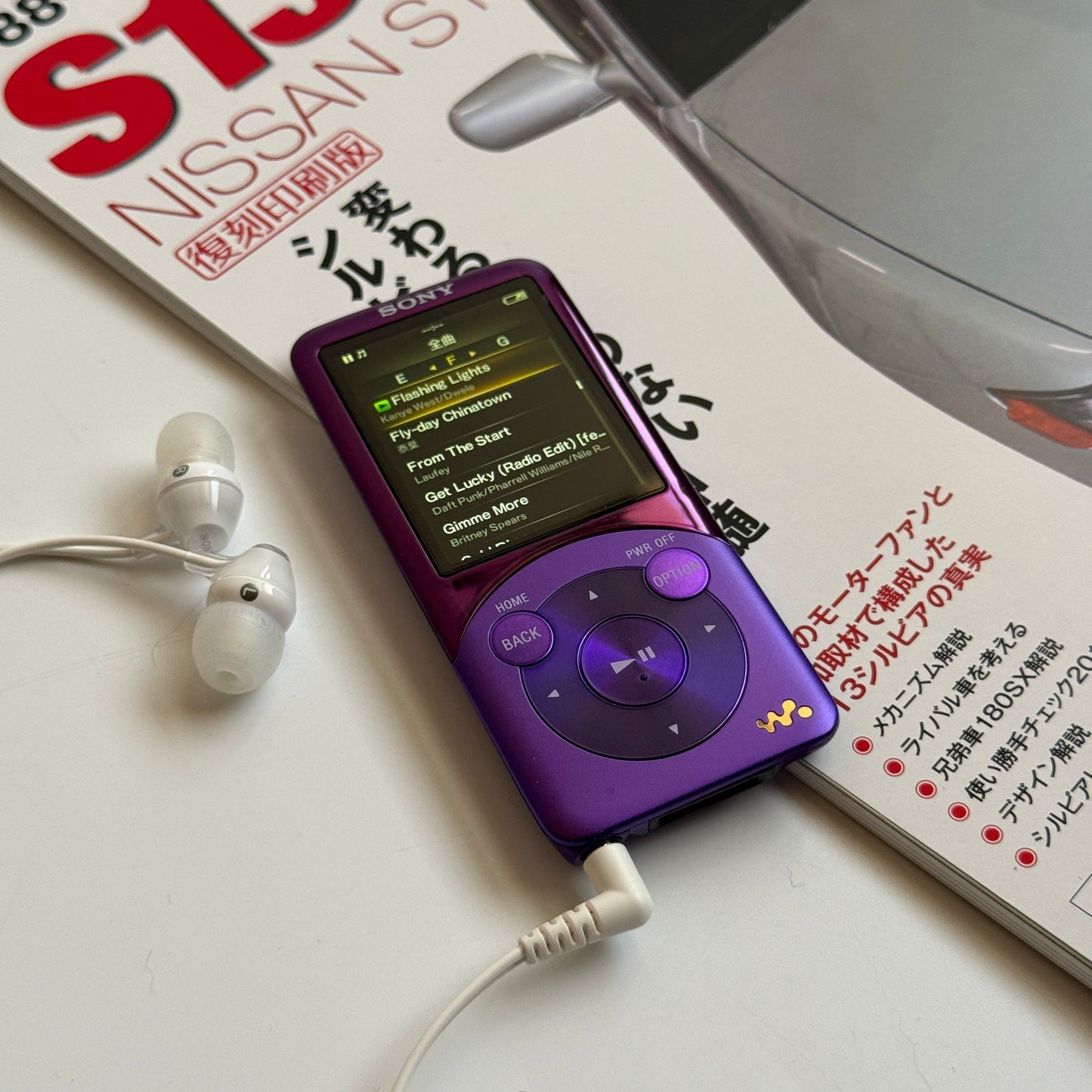 Sony Walkman NW-S754 MP3 player (in box) (purple)