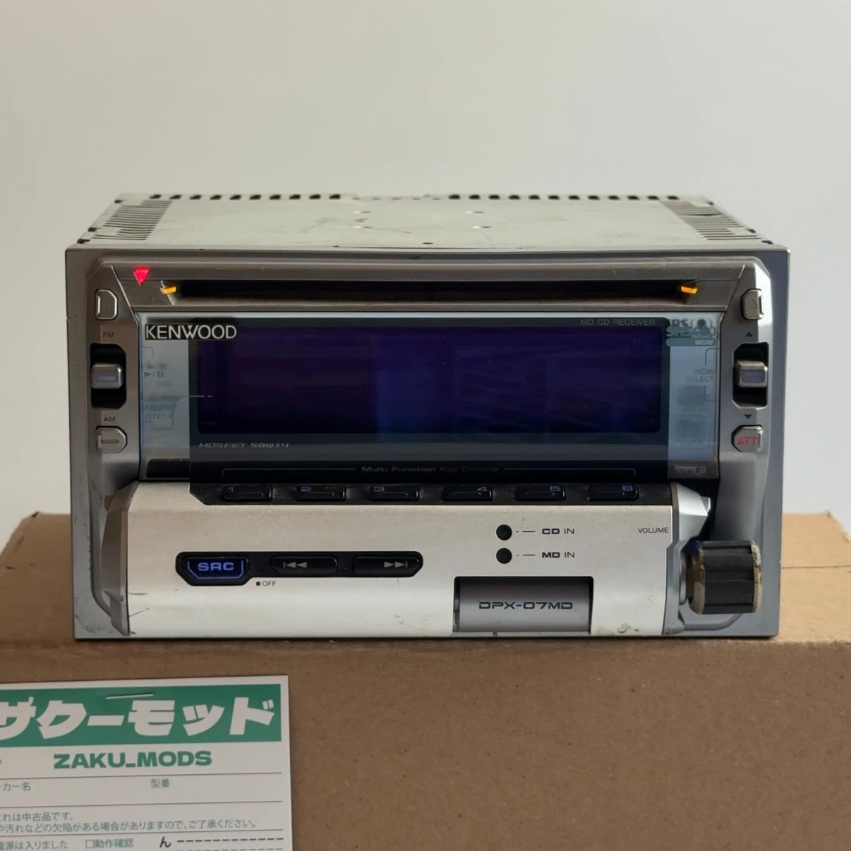 Kenwood DPX-07MD car radio