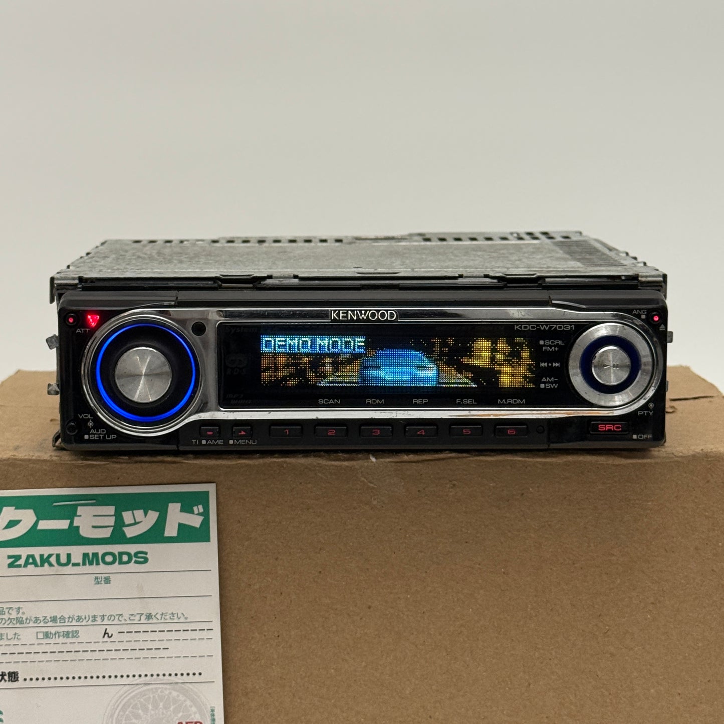 Kenwood KDC-W7103 single din car radio