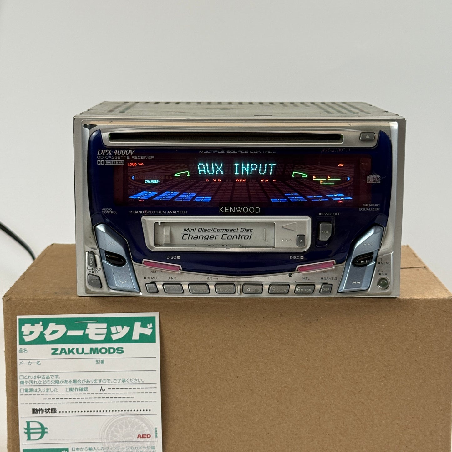 Kenwood DPX-4000V car radio