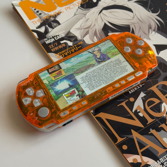 Clear orange PSP3000