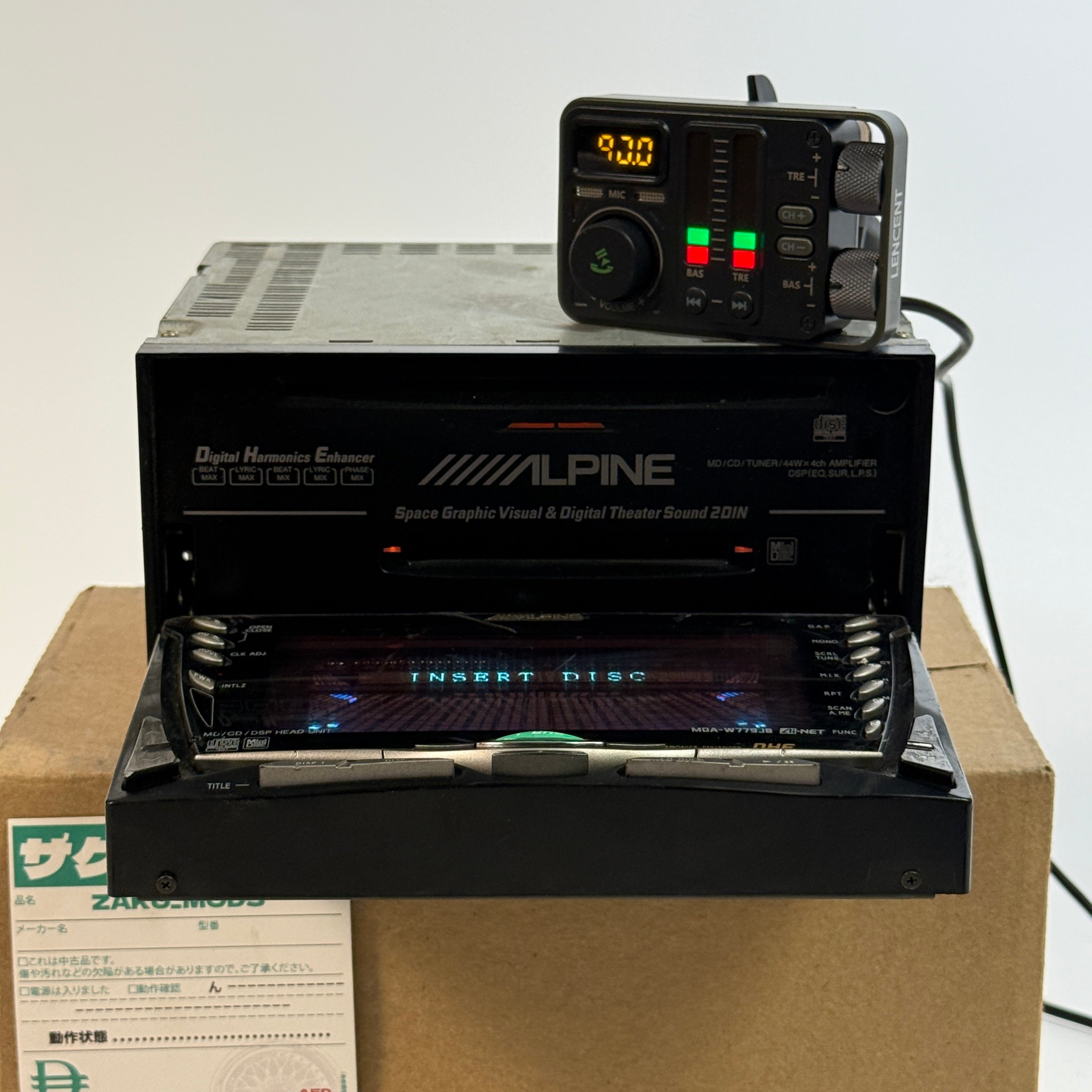 Alpine MDA-W779JB car radio – Zaku Mods