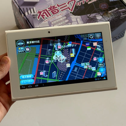 (Rare) Hatsune Miku Tablet Navi RM-AT700MK Complete in Box