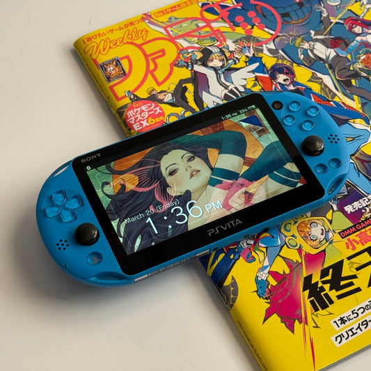 PS vita 2000 (blue)