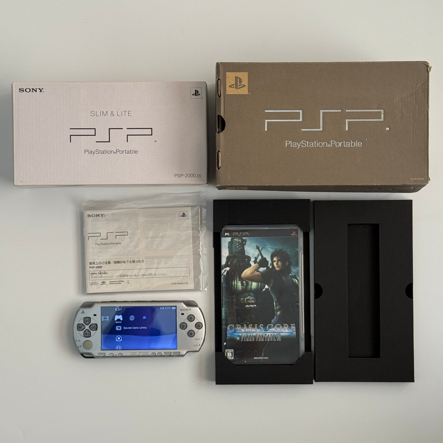 PSP3000 FF Crisis core edition