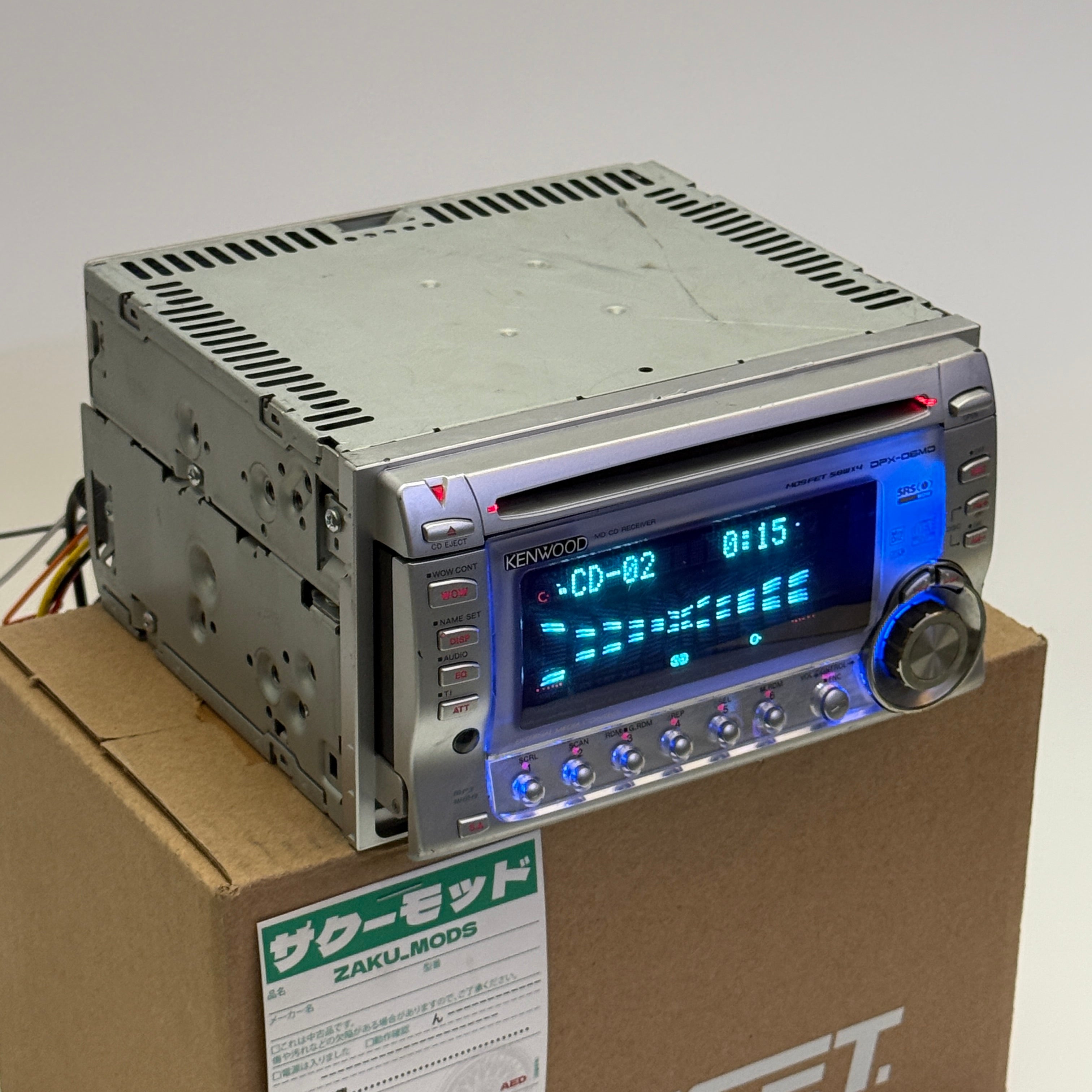 Kenwood DPX-06MD (1) car radio – Zaku Mods