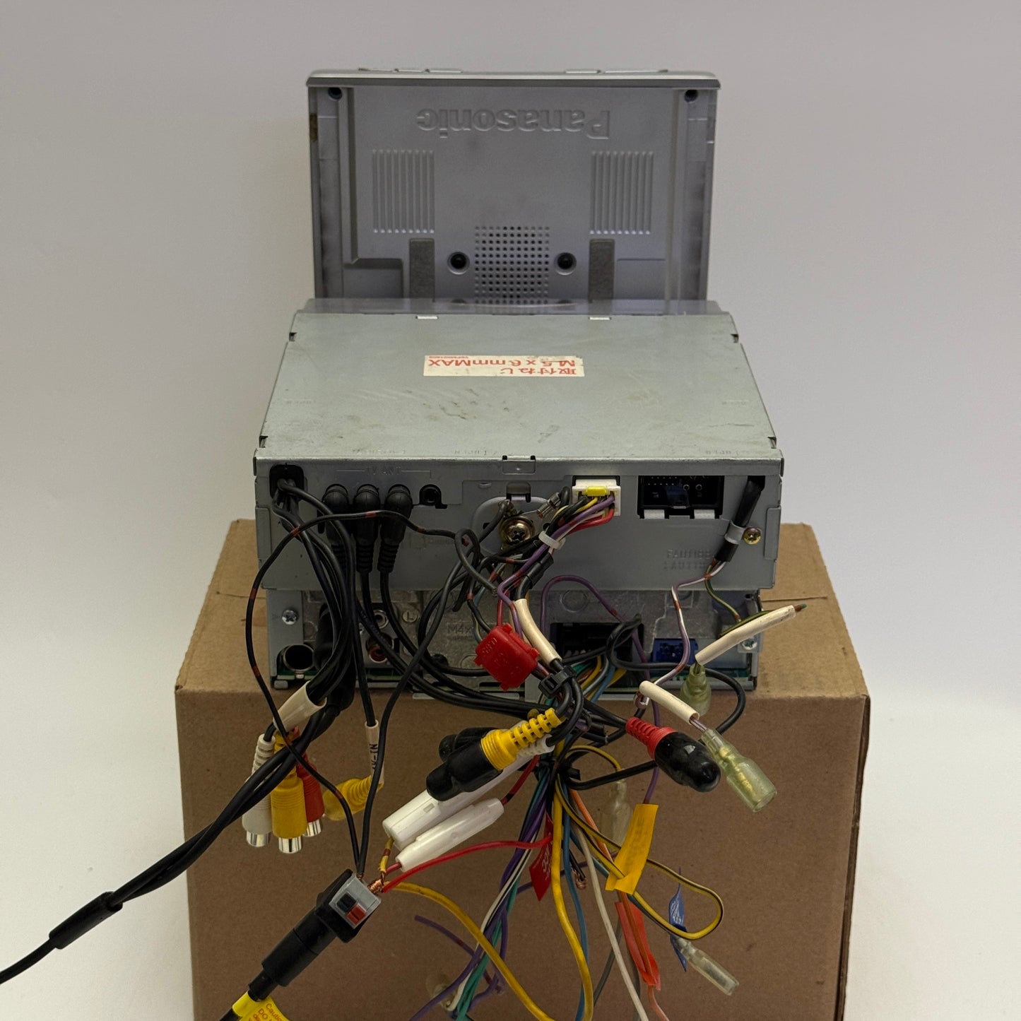Panasonic + Carrozzeria DEH-P7 pop out screen car radio