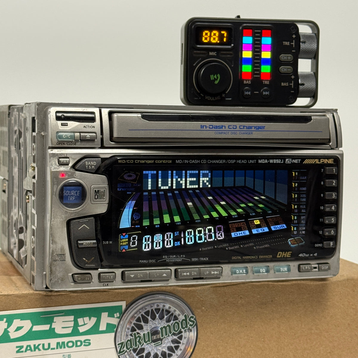 Alpine MDA-W892j double din car radio