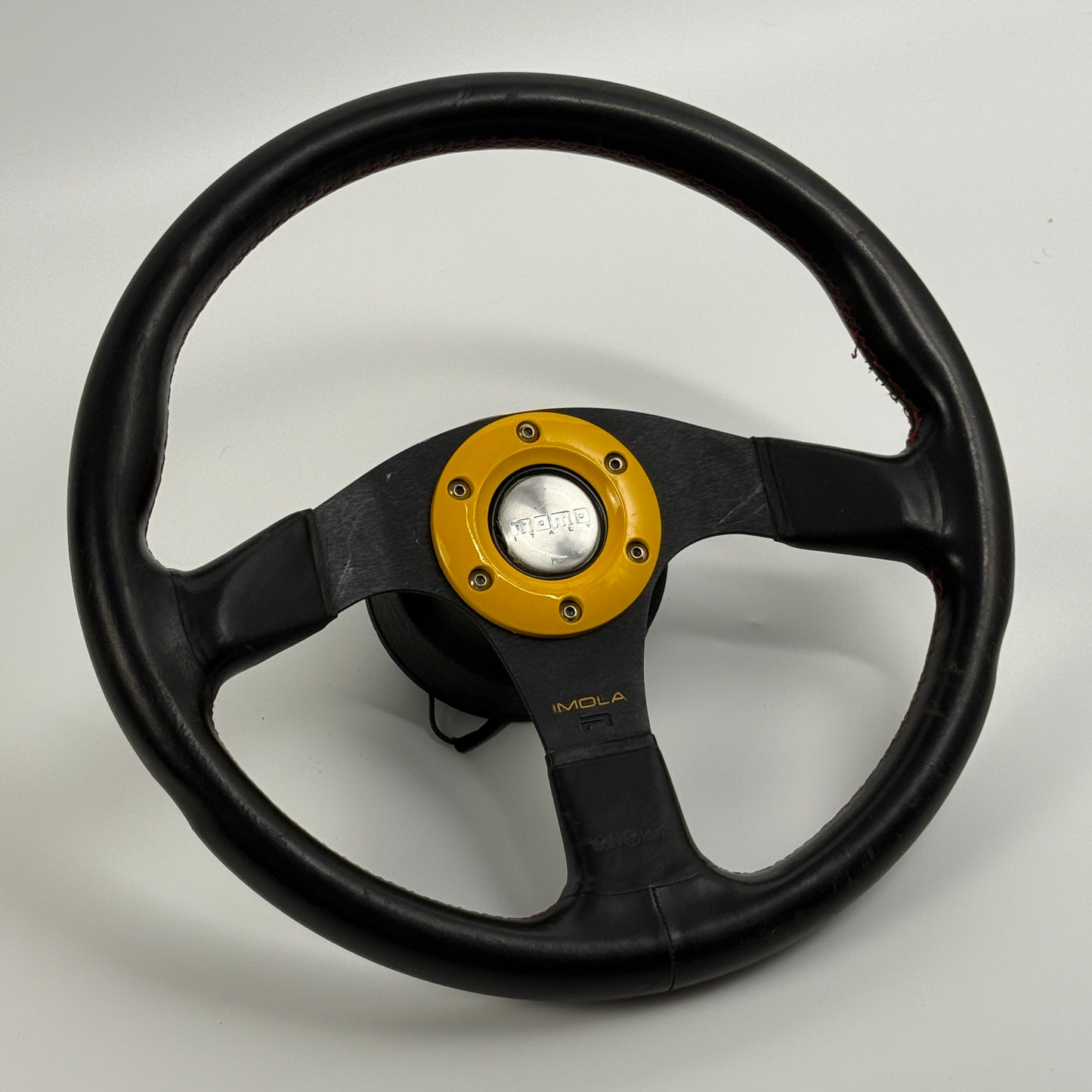 Momo IMOLA-R steering wheel (black/yellow)