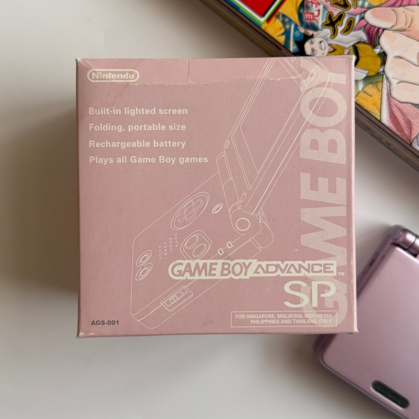 Pink GameBoy Advance SP