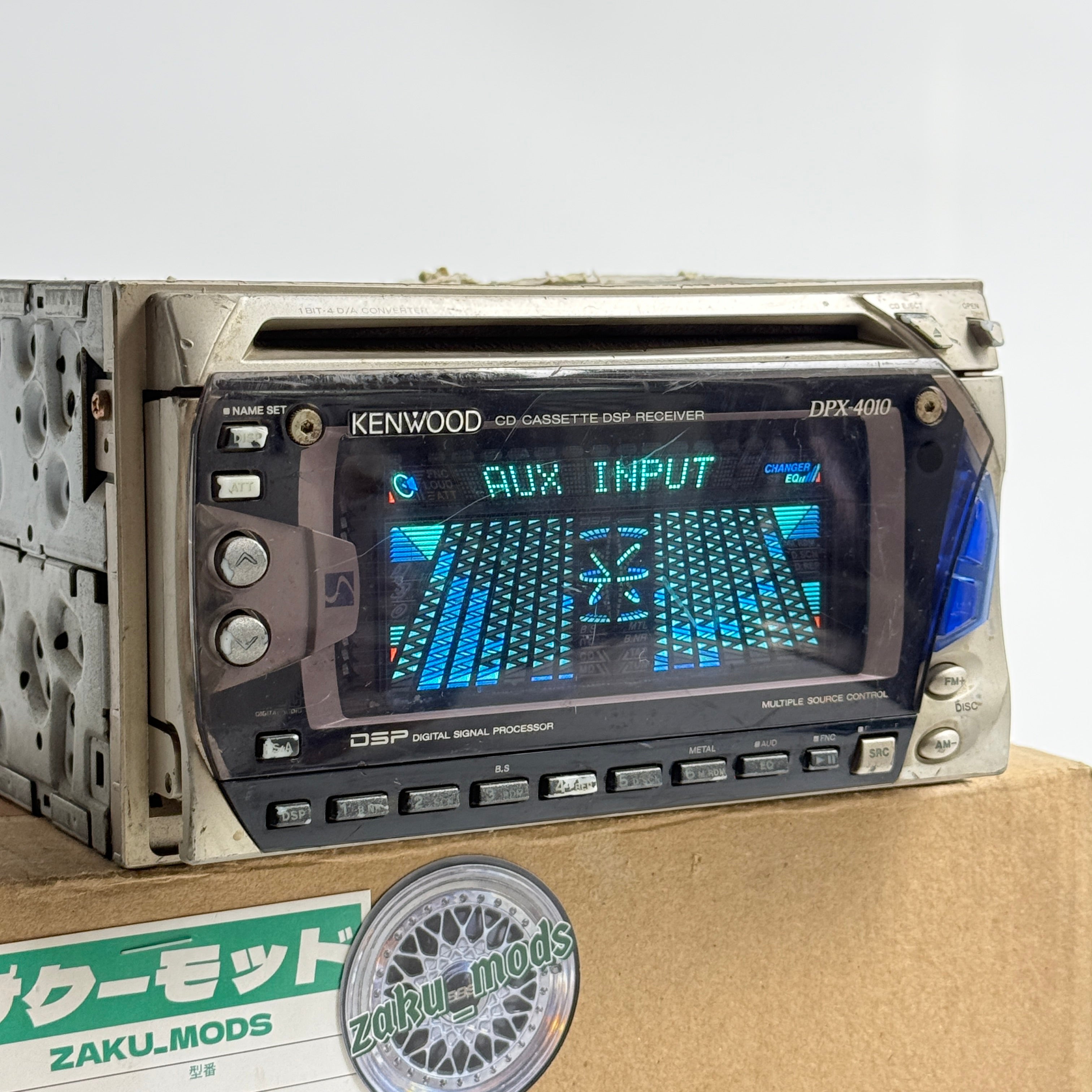 Kenwood DPX-4010 car radio – Zaku Mods