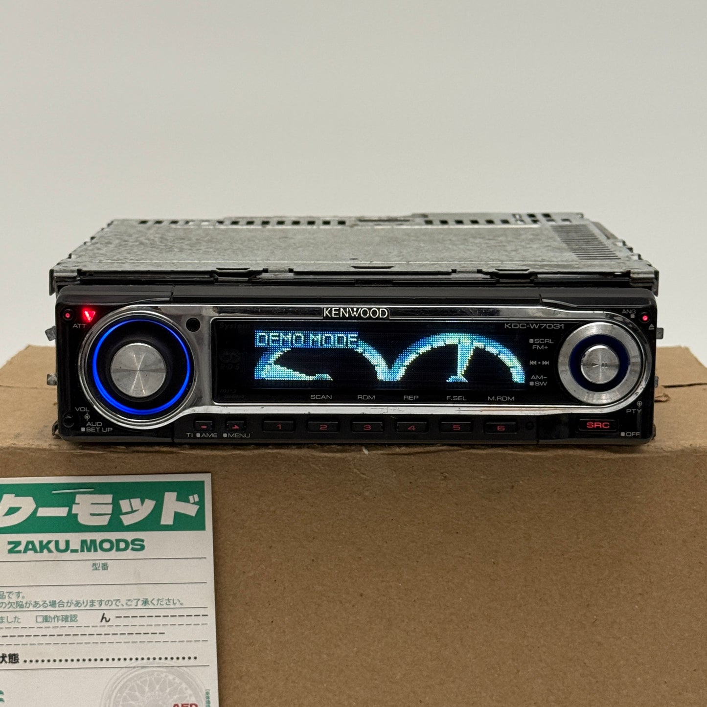 Kenwood KDC-W7103 single din car radio