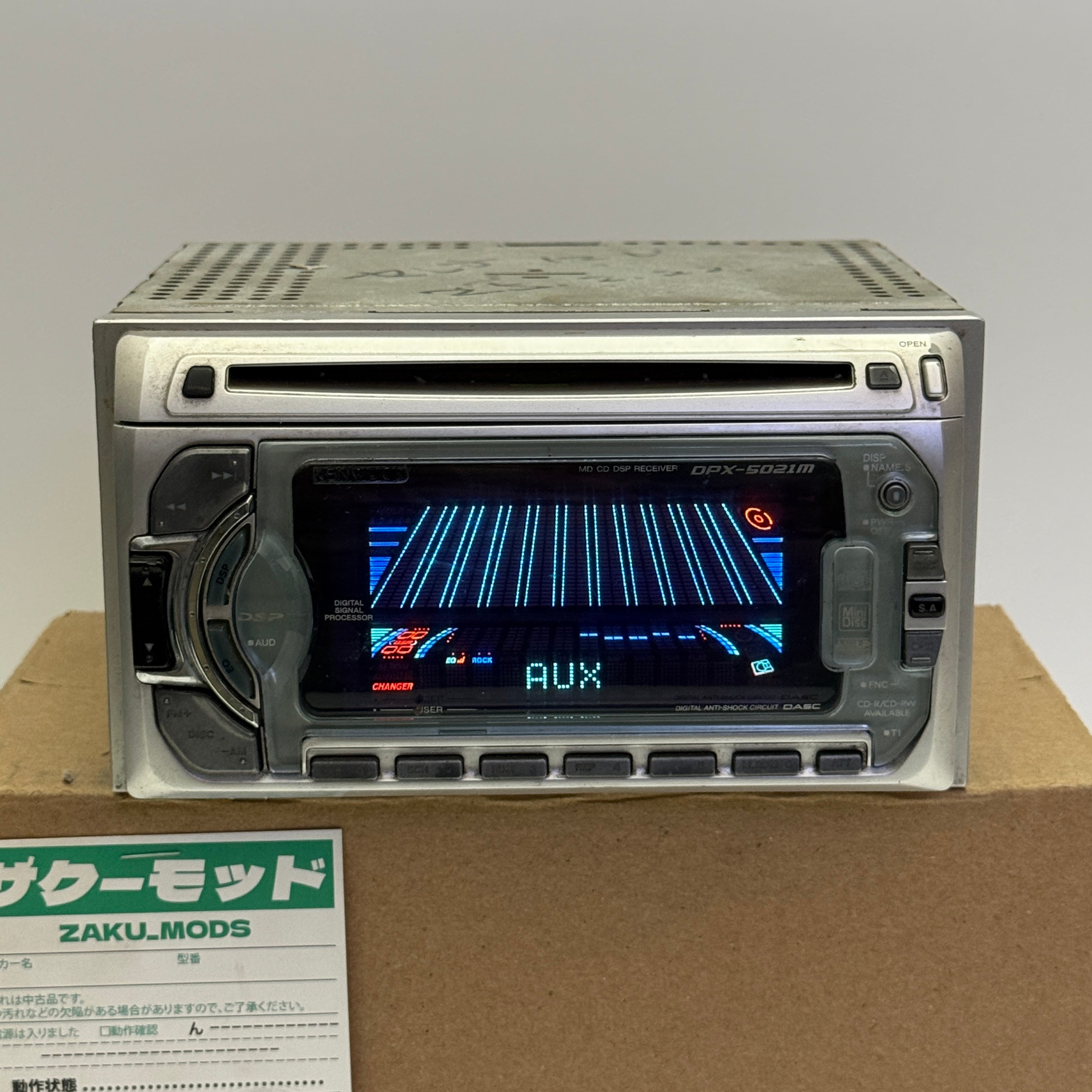 Kenwood DPX-5021M (4) car radio – Zaku Mods