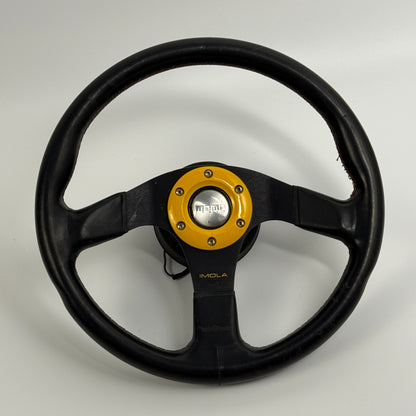 Momo IMOLA-R steering wheel (black/yellow)
